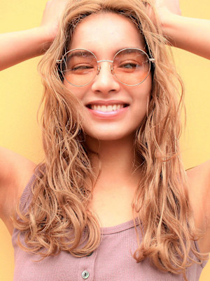 ハニーベージュ　【池袋美容室　uchla】