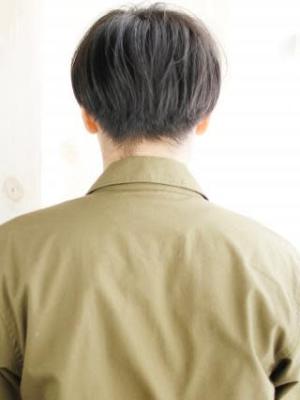 ナチュラルカールのカジュアルスタイル