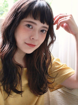 ゆるセミロング　【池袋美容室uchla】