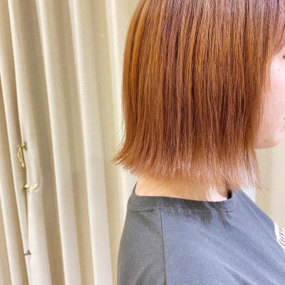 切りっぱなしボブ