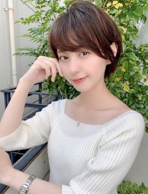 【重山】耳掛け小顔ショート♪