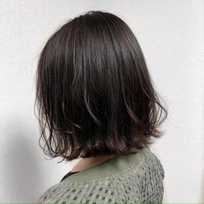 アッシュパープル☆ミックスボブ
