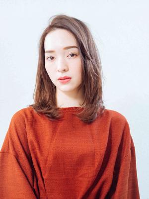 かきあげレイヤースタイル かきあげレイヤースタイルのイメージ画像