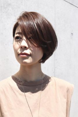 大人ショートボブ