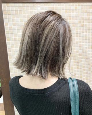 ★切りっぱなしEdgy Bob★