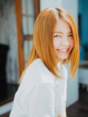 艶髪ストレート