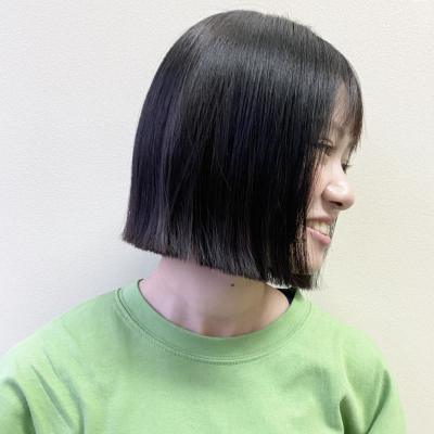ぱっつんボブ