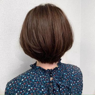 ショートボブ☆アッシュベージュ