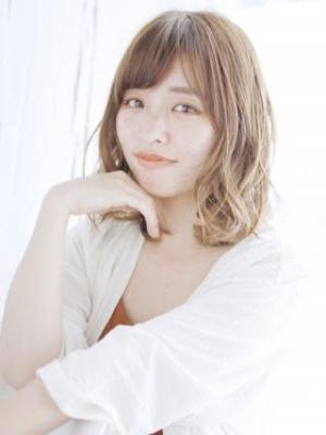 透け感ゆるウェーブカール