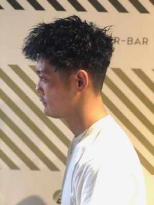 ツイストパーマスタイル【BARBER BAR】
