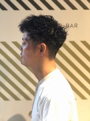 ツイストパーマスタイル【BARBER BAR】