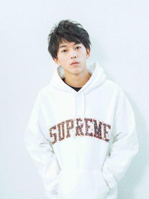 くせ毛風爽やかショート