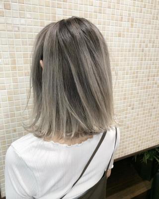 ★バレイヤージュ(プラチナシルバー)★