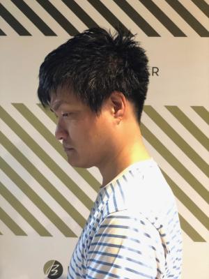 大人のシンプルショート【BARBER-BAR】 大人のシンプルショート【BARBER-BAR】のイメージ画像