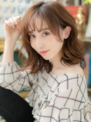 外国人風おフェロ…抜け感ラフ無造作カール　グラマラス