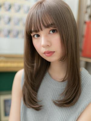 肌透き通る透明感＊小顔マーメイドアッシュ　個性的