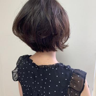 丸み立体ショート