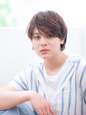 抜け感ショート