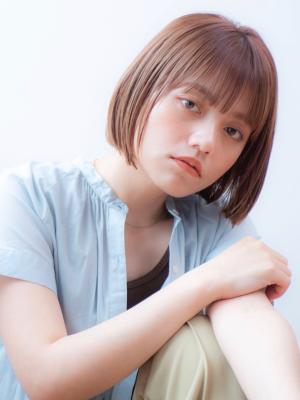 切りっぱなしナチュラルストレート
