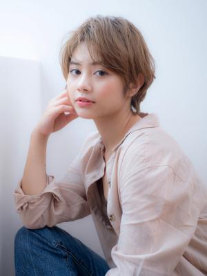 大人可愛い小顔ショート