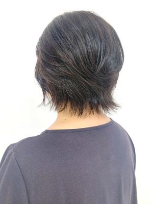 [QUALIS]レイヤー/ショートレイヤー/外ハネ/40代