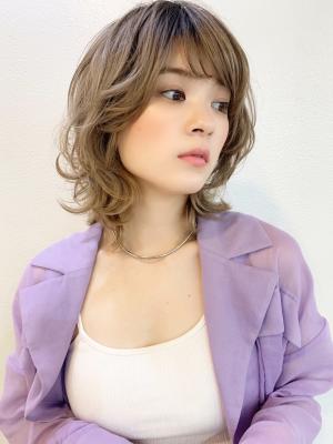 【山田】レイヤーウルフ動きたっぷりくびれミディy144