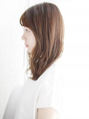 大人かわいいゆるミックスカール