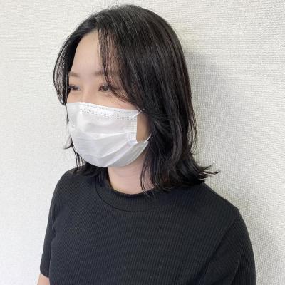 切りっぱなしボブ