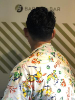 大人のシンプルショート【BARBER-BAR】