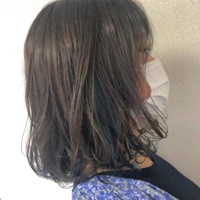 おすすめインナーカラー♪ネイビー☆