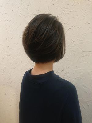 【flor 戸塚】*マニッシュボブ+シフォンブラウン*
