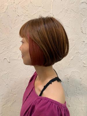 【flor 戸塚】*マチルダボブ+インナーチェリー*