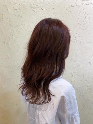 【flor 戸塚】*フェザーロング+カシスブラウン*