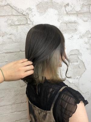 インナーグレーカラー◎！【池袋美容室】