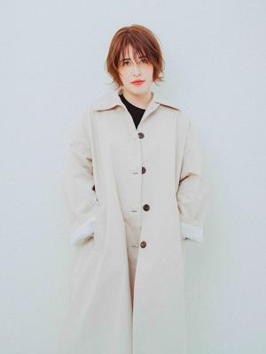 ショートボブ外ハネアレンジ ショートボブ外ハネアレンジのイメージ画像