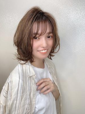 【重山祐亮】外ハネカールセミディ♪