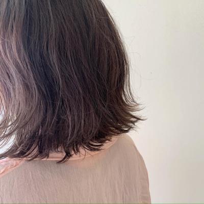 アッシュピンク☆ゆるボブ