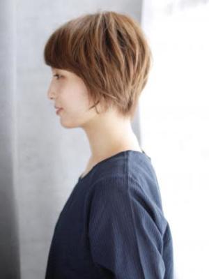 ふんわりナチュラルショートスタイル