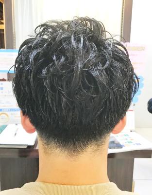 【QUALIS】マッシュパーマショートスタイル