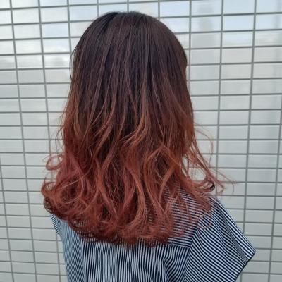 ピンクグラデーション