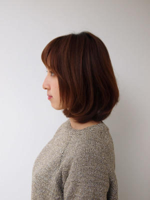 大人ショートボブ