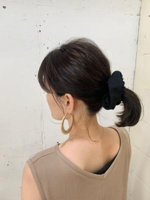 アッシュブルーカラー