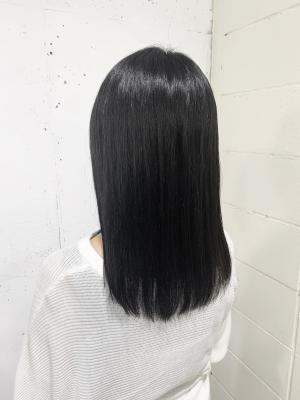 ストレートヘア