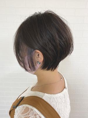 ショート×ボブの良いとこどり!重さ×軽さのバランスショート♪ ショート×ボブの良いとこどり!重さ×軽さのバランスショート♪