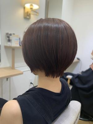 大人ショートボブ