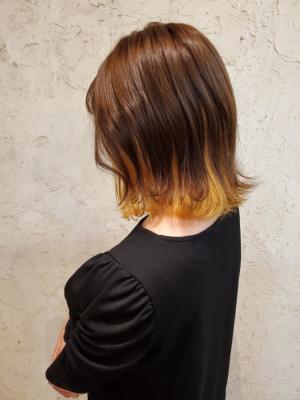 【flor 戸塚】*グランジボブ+ハニーベージュ*