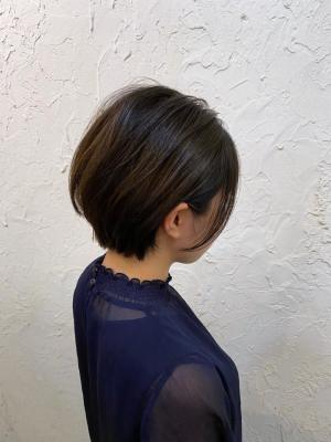 【flor 戸塚】*ショートボブ+オリーブグレイ*