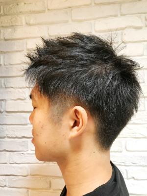 20代30代オススメさわやかツーブロックショートスタイル