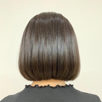 10代20代ボブスタイル艶髪ワンレン 10代20代ボブスタイル艶髪ワンレンのイメージ画像