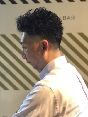 大人のパーマスタイル【BARBER-BAR】